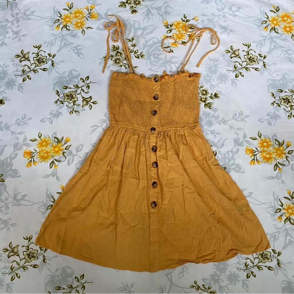 Shein Size S Smocked Flowy Dress